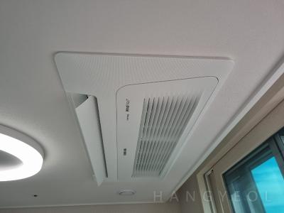 경기도 의왕시 초평동 의왕역루첸트힐 시스템에어컨 설치 사례