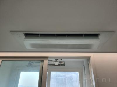 경기도 화성시 청계동 동탄역 시범한화 꿈에그린 프레스티지 시스템에어컨 설치 사례