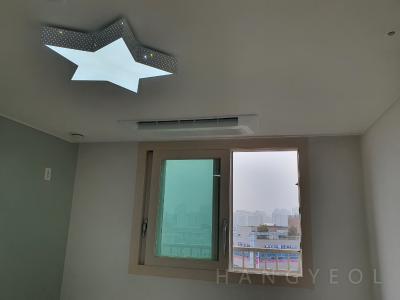 경기도 수원시 영통구 이의동 광교2차 e편한세상 시스템에어컨 설치 사례