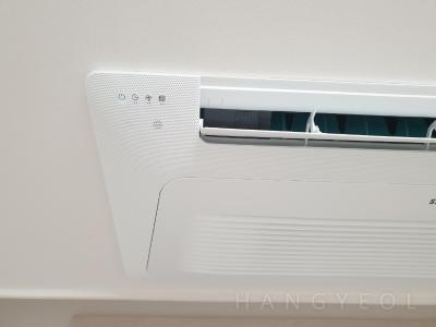 경기도 수원시 장안구 정자동 화서역 파크푸르지오 시스템에어컨 설치 사례