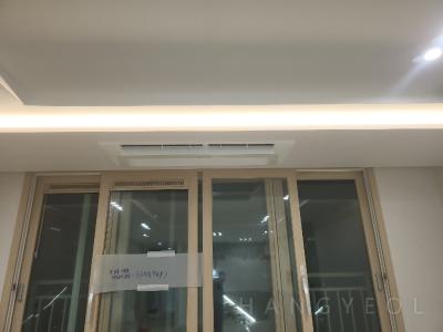 경기도 용인시 수지구 상현동 광교더힐 시스템에어컨 설치 사례