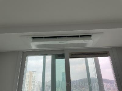 경기도 수원시 영통구 하동 광교 모아엘가 레이크 뷰 시스템에어컨 설치 사례