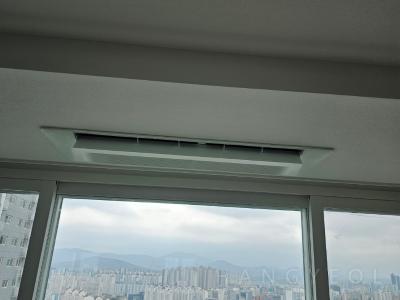 충청남도 천안시 서북구 성성동 천안레이크타운2차 푸르지오 시스템에어컨 설치 사례