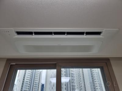 충청남도 천안시 서북구 백석동 동부센트레빌파크디션 시스템에어컨 설치 사례