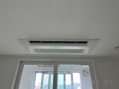 경기도 부천시 원미구 상동 상동스카이뷰자이 시스템에어컨 설치 사례