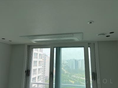 경기도 수원시 영통구 망포동 e편한세상영통2차아파트 시스템에어컨 설치 사례
