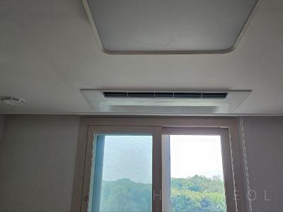 경기도 오산시 외삼미동 서동탄역 더샵 파크시티 시스템에어컨 설치 사례