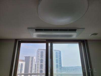 경기도 화성시 새솔동 송산그린시티 반도유보라 아이비파크 시스템에어컨 설치 사례