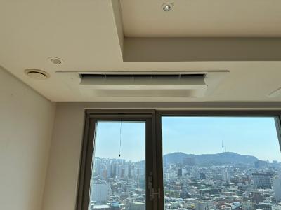 서울특별시 중구 황학동 황학 아크로타워 시스템에어컨 설치 사례