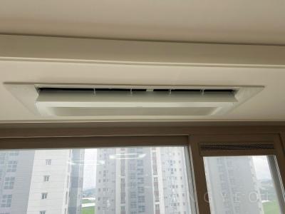충청북도 청주시 흥덕구 오송읍 오송역 동아라이크텐 시스템에어컨 설치 사례