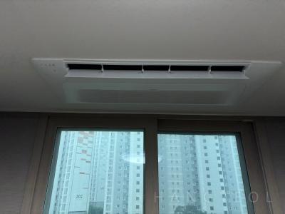 경기도 고양시 덕양구 향동동 DMC호반베르디움 더포레 3단지 시스템에어컨 설치 사례