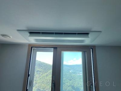 경기도 용인시 처인구 역북동 역북푸르지오 시스템에어컨 설치 사례