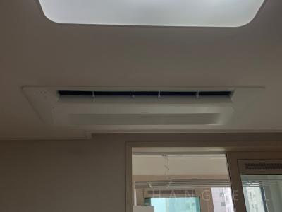 경기도 평택시 칠원동 평택지제역동문굿모닝힐맘시티4단지 시스템에어컨 설치 사례