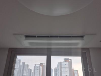 인천광역시 서구 청라동 청라제일풍경채2차에듀앤파크 시스템에어컨 설치 사례
