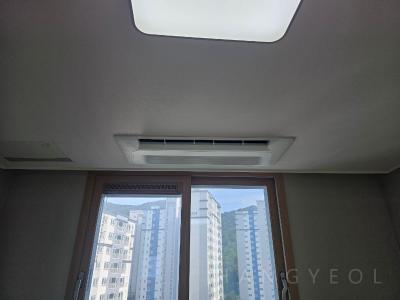 경기도 성남시 수정구 창곡동 위례더힐55 시스템에어컨 설치 사례