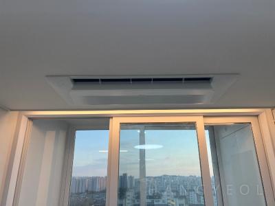 경기도 용인시 수지구 동천동 동천마을현대2차홈타운 시스템에어컨 설치 사례