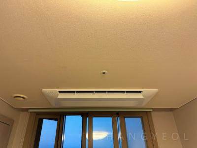 충청남도 아산시 탕정면 탕정삼성트라팰리스아파트 시스템에어컨 설치 사례