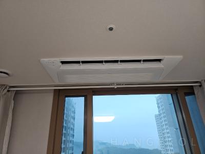 충청남도 아산시 탕정면 탕정삼성트라팰리스아파트 시스템에어컨 설치 사례