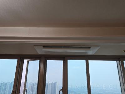 충청남도 아산시 탕정면 탕정삼성트라팰리스아파트 시스템에어컨 설치 사례