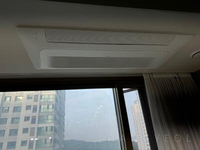 충청남도 아산시 탕정면 탕정삼성트라팰리스아파트 시스템에어컨 설치 사례