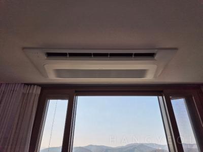 충청남도 아산시 탕정면 탕정삼성트라팰리스아파트 시스템에어컨 설치 사례