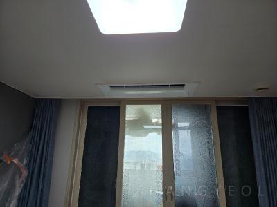 충청남도 아산시 탕정면 탕정삼성트라팰리스아파트 시스템에어컨 설치 사례