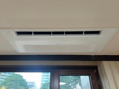 충청북도 청주시 흥덕구 복대동 지웰시티1차아파트 시스템에어컨 설치 사례