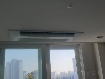경기도 수원시 영통구 이의동 래미안 광교 시스템에어컨 설치 사례