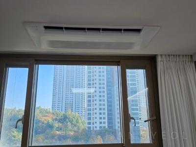 충청남도 아산시 탕정면 탕정삼성트라팰리스아파트 시스템에어컨 설치 사례