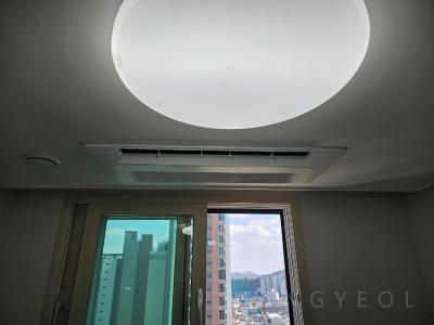 충청남도 천안시 동남구 봉명동 봉명이안 시스템에어컨 설치 사례