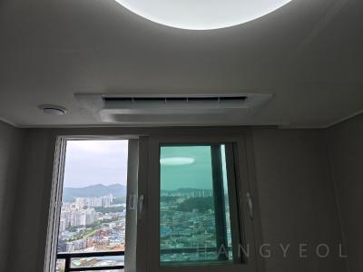 충청남도 천안시 동남구 봉명동 봉명역센트럴시티 시스템에어컨 설치 사례