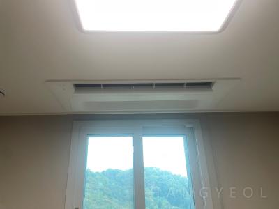 경기도 의정부시 신곡동 e편한세상 신곡 포레스타뷰 시스템에어컨 설치 사례