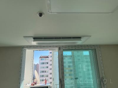 경기도 용인시 수지구 풍덕천동 신정마을 현대성우아파트 시스템에어컨 설치 사례