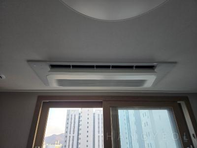 충청북도 청주시 청원구 사천동 청주사천푸르지오 시스템에어컨 설치 사례