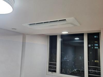 부산광역시 해운대구 재송동 더샵센텀스타아파트 시스템에어컨 설치 사례
