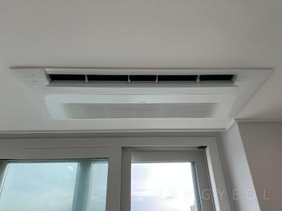 경기도 성남시 분당구 판교동 판교원마을12단지아파트 시스템에어컨 설치 사례