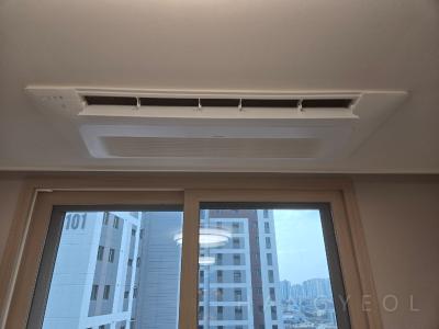 충청남도 천안시 서북구 부대동 부성우남퍼스트빌 시스템에어컨 설치 사례