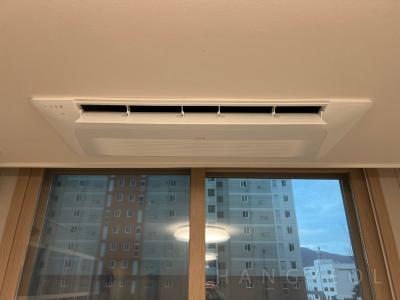 충청남도 보령시 명천동 시티프라디움 아파트 시스템에어컨 설치 사례