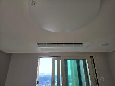충청남도 당진시 송악읍  당진푸르지오 클라테르 시스템에어컨 설치 사례