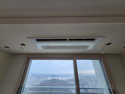 경기도 안산시 단원구 선부동 안산 메트로타운 푸르지오힐스테이트 시스템에어컨 설치 사례