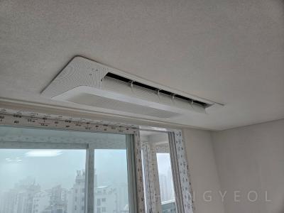 경기도 안양시 동안구 비산동 비산 삼성 래미안 시스템에어컨 설치 사례