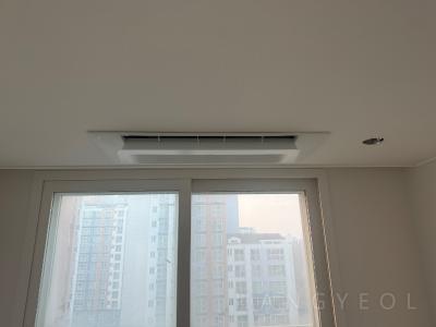 경기도 오산시 수청동 오산대역 꿈에그린 시스템에어컨 설치 사례