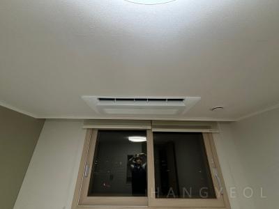 경기도 안산시 상록구 성포동 안산파크 푸르지오 시스템에어컨 설치 사례