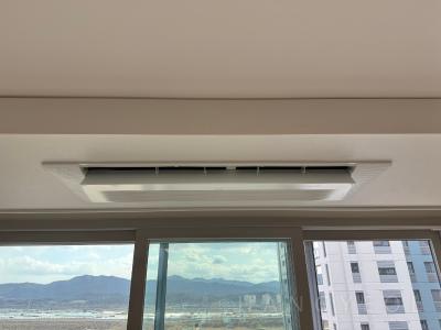 충청남도 아산시 배방읍 이편한세상퍼스트드림 시스템에어컨 설치 사례