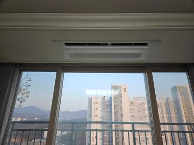 경기도 의정부시 민락동 호반베르디움1차 시스템에어컨 설치 사례