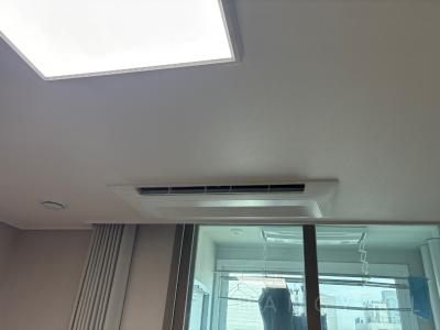 충청남도 아산시 신창면 신아산 모아엘가 비스타 1차 아파트 시스템에어컨 설치 사례