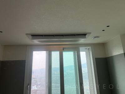 경기도 수원시 영통구 이의동 e편한세상 광교 시스템에어컨 설치 사례