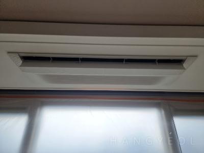 충청남도 천안시 서북구 성정동 천안역 우방 아이유쉘 시스템에어컨 설치 사례
