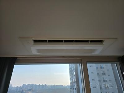 충청남도 천안시 서북구 부대동 천안부성지구한라비발디 시스템에어컨 설치 사례