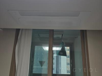 경상남도 창원시 의창구 팔용동 힐스테이트 아티움시티 시스템에어컨 설치 사례